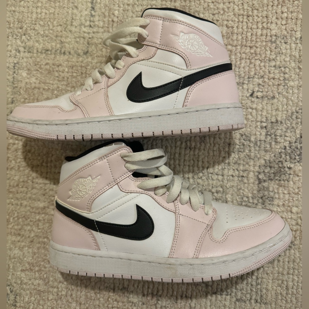 Nike Air Jordan 1 Mid | ‘Barely Rose’ | Pink | Shoes